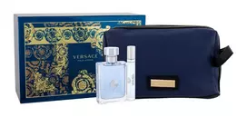 Versace Pour Homme EDT rinkinys vyrams (EDT 100 ml + EDT 10 ml + Kosmetinis krepšelis)