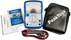 „PeakTech 3201“ analoginis multimetras 500 V 10 A AC / DC
