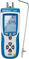 PeakTech 5145 USB anemometro diferencialinis slėgio matuoklis