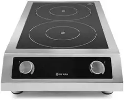 Dviguba indukcinė kaitlentė 2x 3500W modelis 7000 Hendi 239346