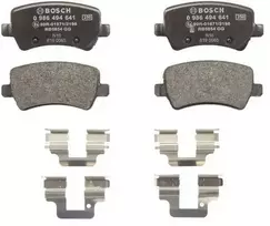 Bosch Stabdžių Trinkelių Rinkinys Ford Galaxy Smax Land Rover Freelander Volvo S80 V70 XC60 XC70 S60 V60 314265 314267 314269
