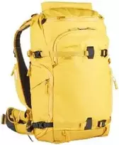 Krepšys kamerai - Shimoda Action X25 V2 pradedančiųjų rinkinys 14" nešiojamam kompiuteriui su ritinėliu geltonas