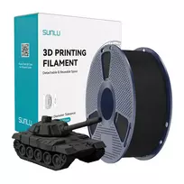 SUNLU PLA+ High-Speed Black Filament