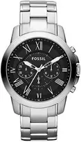 Laikrodis FOSSIL FS4736. Kvarcas, Juoda Spalva. Unisex.