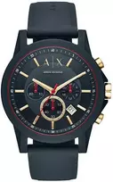Laikrodis Armani Juodas Tech Sport Chrono AX1335