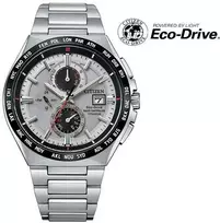 Laikrodis „Citizen Eco-Drive“ radijo bangomis valdomas titano AT8234-85A