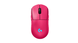 Logitech G Pro 2 Lightspeed Belaidė žaidimų pelė RF Wireless 44000 DPI, Magenta