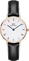 Laikrodis Daniel Wellington smulkūs romėniški skaitmenys Sheffield Rose Gold DW00100683