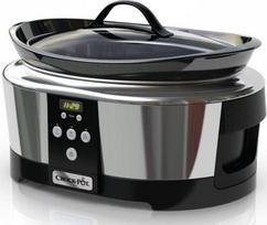 Crock-Pot SCCPBPP605-050 5.7-litre slow cooker (chrome) | SCCPBPP605-050 | 5060134335848