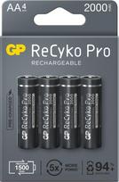 GP Akumulator ReCyko Pro AA / R6 2000mAh 4 szt. | GP281 | 4891199186851