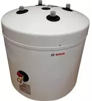 Bosch 50 litrų talpos pastatomas centrinio šildymo buferinis bakas.