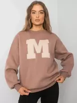 Ex Moda Megztinis-EM-BL-617-1,34X-šviesiai rudas