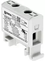 Ouneva Oy Universalus gnybtas su OTL izoliacija, aliuminis/vario 1,5-16 pilkas mm2