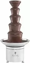 Šokoladinis fontanas šokoladui 5 pakopų 6kg Royal Catering RCCF-65W4