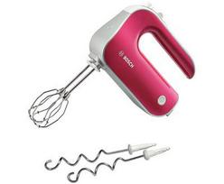 BOSCH Hand Mixer Styline Colour MFQ40304 (red/silver, 500 Watt)