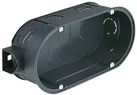 Wexe Kaiser Elektro 1656-02 Dviguba jungiamoji dėžutė (P x A x G) 140 x 60 x 42 mm