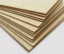 Oem Fanera 1.5 mm 450x450 mm - Lenta drožybai ir pjovimui lazeriu - Formatka