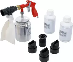 Bgs Technic Smėliasrovė su 5 antgaliais 2kg smėlio (3650)