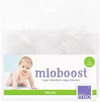 BAMBINO MIO daugkartiniai sauskelnių įdėklai MIOBOOST, Baltas, 3 vnt.