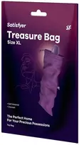 „Satisfyer Treasure Bag XL“ violetinis įtaisų laikymo krepšys