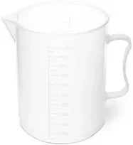 Steinberg Systems Plastikinė laboratorinė stiklinė su 1000 ml gradacija - 10 vnt.