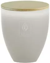 Giardino Benessere Baltas muskuso kvapioji žvakė, 100 g