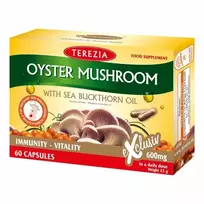 TEREZIA OYSTER GRYBAS SU ŠALTALANKIŲ ALIEJUMI 60 KAPSULIŲ