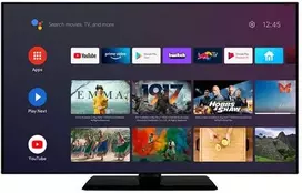 Televizorius Orava, LT-ANDR43 4K1, 43", 4K UHD 3840 x 2160, 50/60 Hz, juoda, Android TV