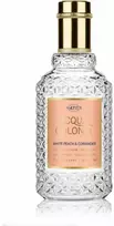 4711 Acqua Colonia Baltas Peach & Coriander EDC odekolonas unisex, 100 ml