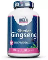 Haya Labs Siberian Ginseng (sibiro ženšenis) 100 kaps.