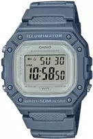 Casio vyriškas laikrodis W-218HC-2AVDF (zd208g) + dėžutė