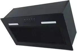Įmontuojamas virtuvinis gartraukis po spintele Berdsen, 52 cm, Juodas