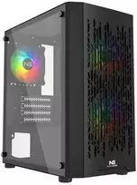 „Nordic Gaming NGC-1143“, Mini bokštas, PC, Juoda, „micro ATX“, Mini ATX, Žaidimams, Kelių įrenginių
