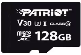 Atminties kortelė Patriot Memory VX Series 128GB Micro SDXC UHS-I Class 10