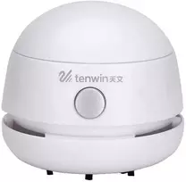 Įkraunamas mini dulkių siurblys darbalaukiui Tenwin 8052-2 micro USB (balta)