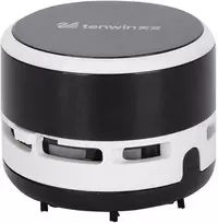 Mini dulkių siurblys darbalaukiui belaidis Tenwin 8050-1 Baterija (juoda)