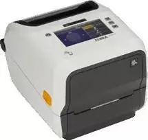 Spausdintuvas Zebra ZD621t Healthcare, 8 dots/mm (203 dpi), disp. (colour), RTC, USB, USB Host, RS232, BT (BLE), Tinklinis, baltas