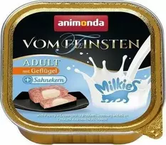 Animoda ANIMONDA Vom Feinsten Pieneliai suaugusiems su paukštiena ir kreminiu įdaru - Šlapias kačių maistas - 100g