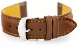Laikrodis Pacific W83L odinis laikrodžio dirželis - ruda - 24mm