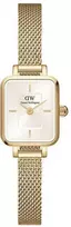 Laikrodis Daniel Wellington Micro Quadro Mini Evergold Champagne DW00100656