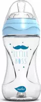 Nuvita, Stiklinis buteliukas nuo pilvo dieglių, mėlynas, 240 ml