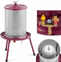 Royal Catering Hidropresas, vandens presas vaisiams, vynui ir sultims, 40 l + 5 maišeliai