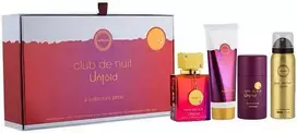 „Armaf Club De Nuit Untold“ – EDP 105 ml + kūno losjonas 100 ml + kietas dezodorantas 75 g + kūno purškiklis 50 ml