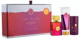 „Armaf Club De Nuit Untold“ – EDP 105 ml + kūno losjonas 100 ml + kietasis dezodorantas 75 g