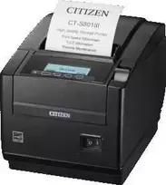 Spausdintuvas Citizen CT-S801III, 8 dots/mm (203 dpi), cutter, USB, juodas