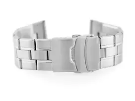 Laikrodis Inny Bransoleta 605S - plieninė HQ - sidabrinė - 22mm