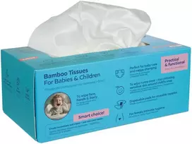CANPOL BABIES bambukinės sausos servetėlės kūdikiams ir vaikams, 100 vnt., 1/658