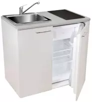 Šaldytuvas MPM SMK-03 - mini kitchen, 4-in-1 household appliance set