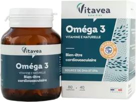 Prancūzija VITAVEA OMEGA 3 su natūralios kilmės vitaminu E