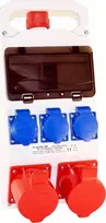 Elektromet Komutatoriai su įranga, 8 moduliai. + lizdai 2x32A 5P 400V + 3x16A 3P 250V IP44 320